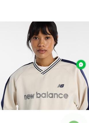 Реглан/лонгслів/світшот nb satin woven pullover 3
