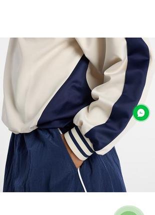 Реглан/лонгслів/світшот nb satin woven pullover 4