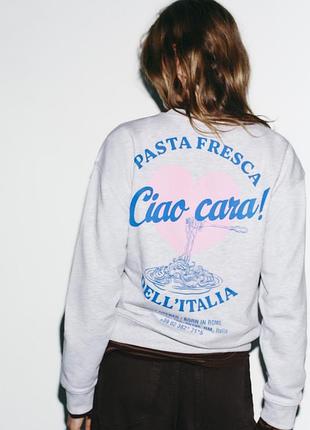 Свитшот женский zara s 4