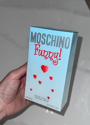 Парфуми moschino funny 100 мл шлейфовий аромат