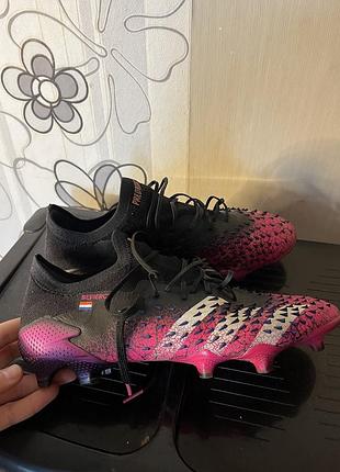 Футбольні бутси adidas predator freak.1 fg