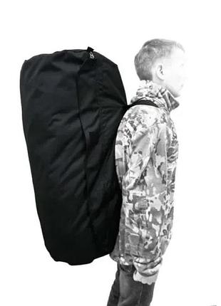 Баул дорожный pancer protection 110 л черный