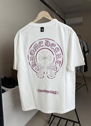 Футболка chrome hearts вишите лого 4