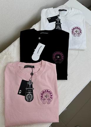 Футболка chrome hearts вишите лого 5
