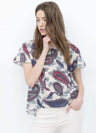 Бавовняна блуза zara