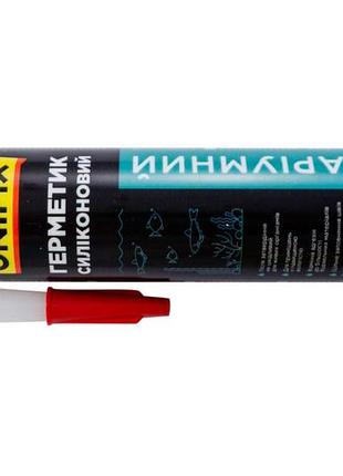 Герметик силиконовый unifix 280 мл аквариумный прозрачный (951268)