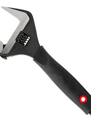Ключ розвідний intertool 250 мм (0-50 мм) розширений захоплення (xt-0050)