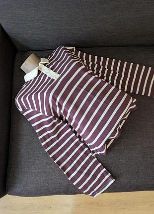 Поло в полоску, лонгслив h&amp;m 2