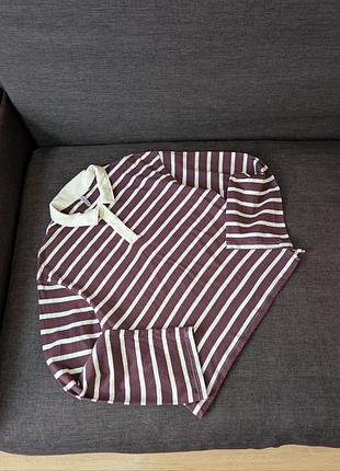 Поло в полоску, лонгслив h&amp;m 6