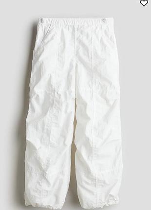 Штаны парашюты нейлоновые на девочку h&m 10-11 лет
