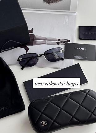 Сонцезахисні окуляри dark blue/silver ch4099 c02😎