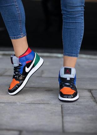 ❤️nike air jordan 1 retro❤️(36рр - 45рр) кросівки найк джордан