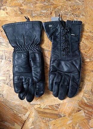 Оригинальные кожаные мото перчатки перчатки harley davidson