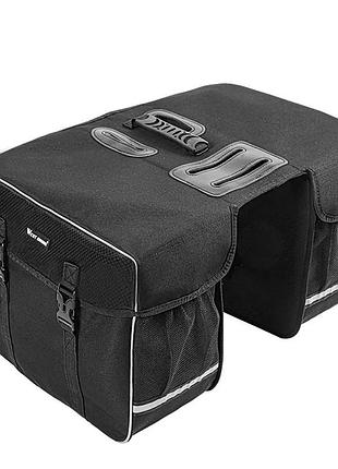 Сумка велосипедна на багажник west biking 0707238 30l black