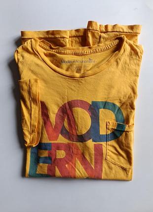 Футболка modern amusement m  yellow