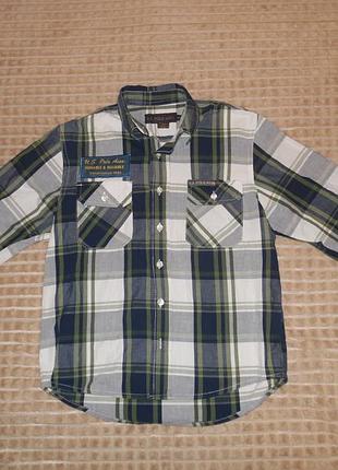 Рубашка u.s.polo assn на 10-12 лет, можно для школы,идеальное состояние