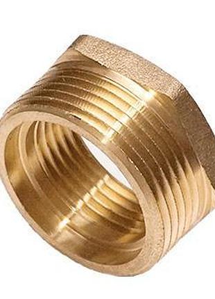 Футорка 1/4''в x 1/2"з латун., (без покриття), 10/500 шт