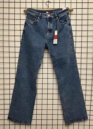 Tommy jeans mia mid relaxed straight denim | розмір w30 / l32