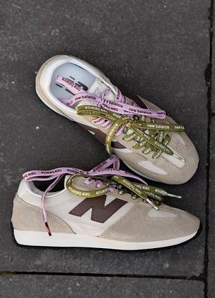 Кросівки жіночі, new balance 471 beige brown