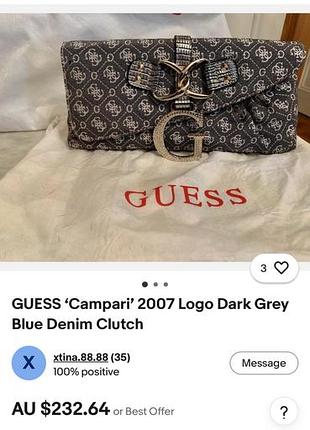 Сумка , клатч guess 2007 рік 10