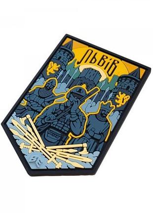 Пвх патч (шеврон) "львов" 2