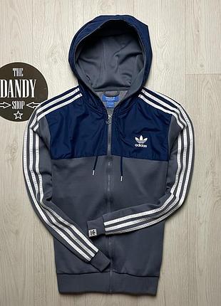 Мужская кофта, зип худи adidas originals, размер м-l