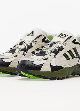 Стильні кросівки adidas ivy park savage white green