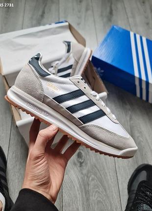 Стильные кроссовки adidas sl 72 rs cloud white aurora ivy crystal
