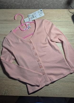 Кофтинка реглан для девочки 116см reserved