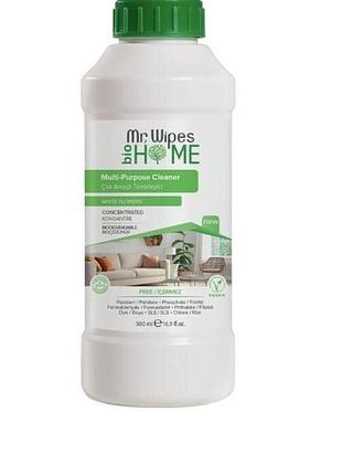 Концентрированный мультифункциональный очиститель mr. wipes белые цветы