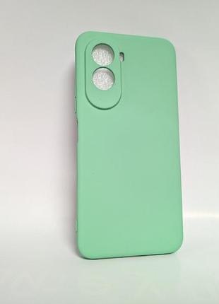 Xiaomi redmi poco m7 4g | противоударный чехол | soft touch | мятный