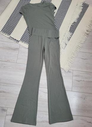 Набір дитячий h&m лосіни кльош, топ , розмір 140, 9-10 років