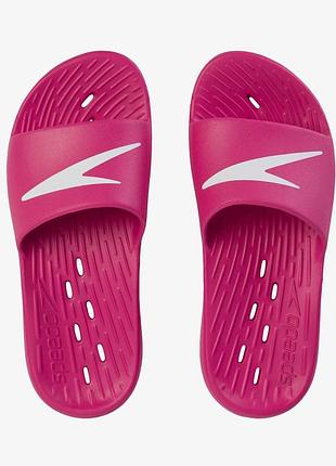 Шлепанцы speedo slides one piece af размер 42 розовая обувь для моря, пляжа, бассейна, плавание