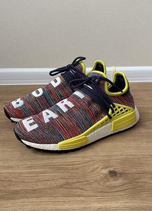Кросівки adidas nmd trail x pharrell williams ‘human race’ multicolor sneakers