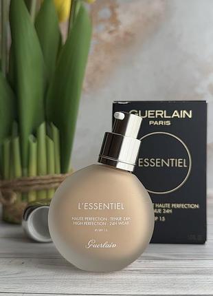 Високоефективний матуючий тональний крем guerlain l'essentiel high perfection