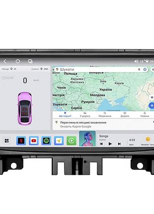 Штатна магнітола lesko для mercedes-benz sprinter ii (w906) 2006-2013 екран 9" 4/64 qled carplay 4g wi-fi gps 360 prime