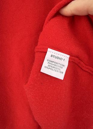 Червоний светр,кофта 5