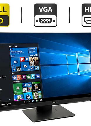 Монітор dell p2419hc / 24" (1920x1080) ips / vga, hdmi, displayport, usb-hub / кабелі