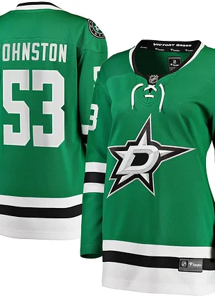 Women's fanatics wyatt johnston kelly green dallas stars home breakaway player s