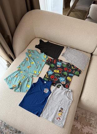 Набір літнього одягу для хлопчика h&m, lc waikiki
