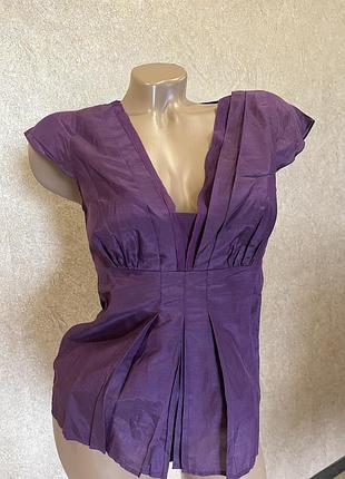 Жіноча фіолетова блузка, розмір xs/s