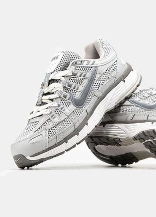 Кроссовки мужские nike p-6000 light gray