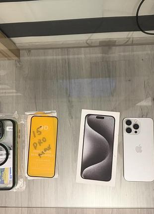 Iphone 15 pro max 512 gb white sim+esim 5