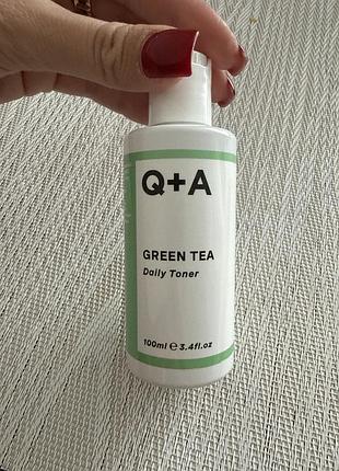 Тонер для обличчя зелений чай