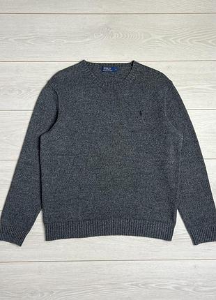 Чоловічий вʼязаний светр polo ralph lauren