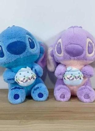 Фигурка stitch с вазой 23 см