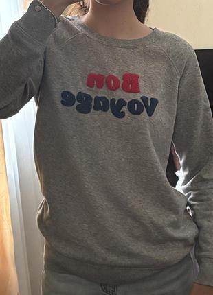 Світшот жіночій old navy (сірий xs)