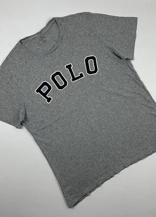 Чоловіча бавовняна футболка polo ralph lauren розмір xl