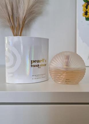 Парфумована вода для жінок franck olivier pearl's (eau de parfum pour elle) (25 ml) оригінал