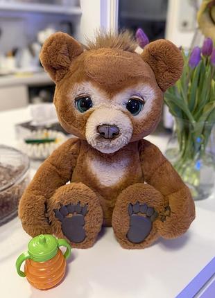 Інтерактивний ведмедик furreal cubby the curious bear (каббі) hasbro, оригінал